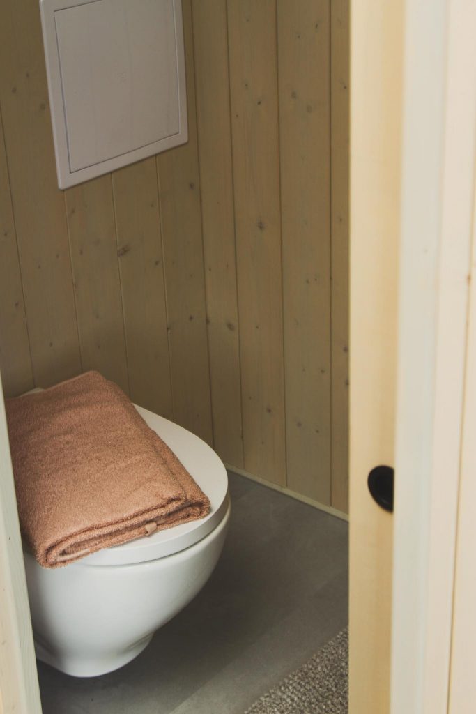 Glamping pod interior shot