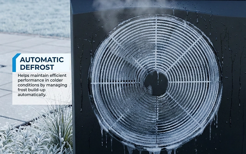 Automatic defrost feature