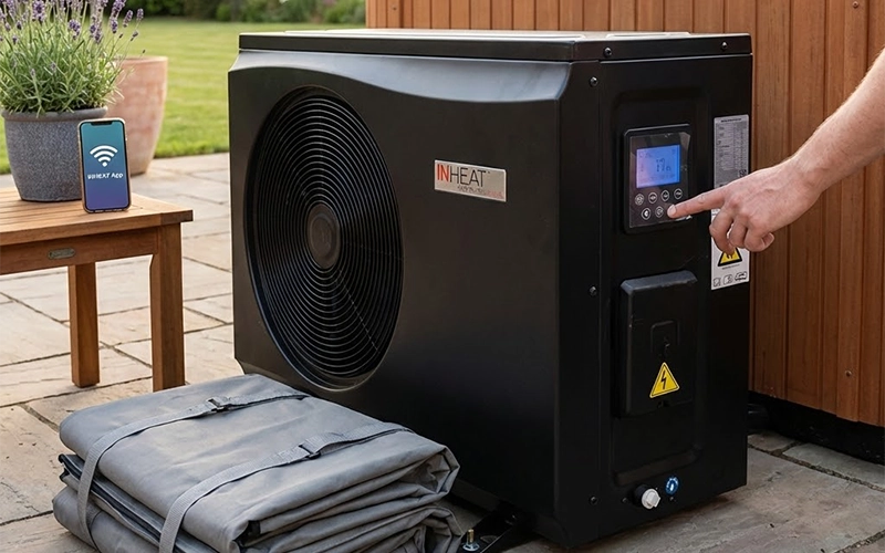 Winter cover included and LCD control